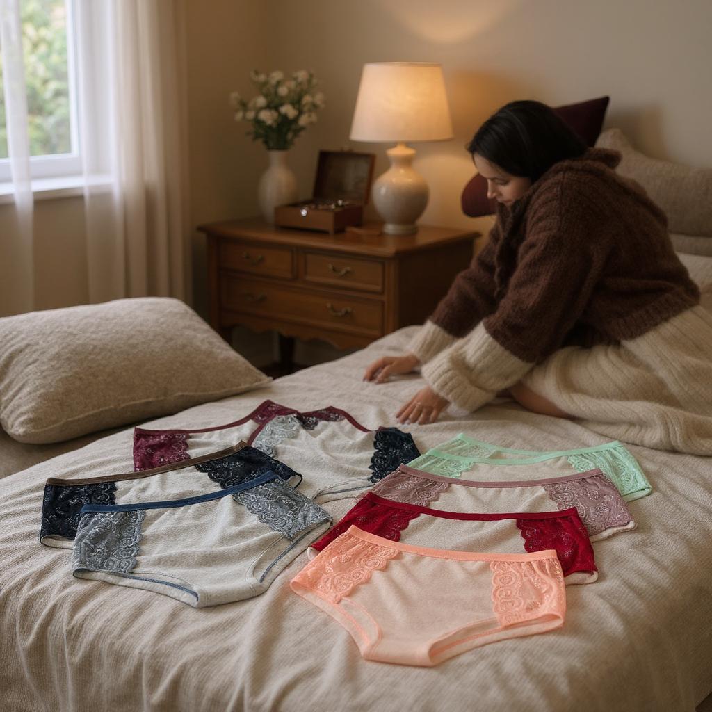 Kit De 5 Calcinhas Shortinho Calesson De Algodão Lateral Larga Sem Forro Super Conforto para seu dia a dia Sortidas em Oferta na Shopee