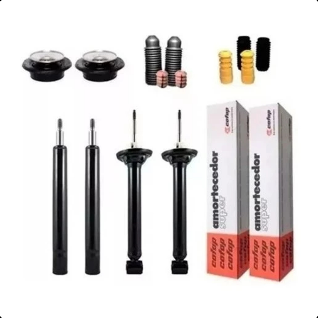 Kit Completo Amortecedor Gol G2 G3 G4 Cofap + kits - Tudo 100% NOVO e ORIGINAL em Oferta na Shopee