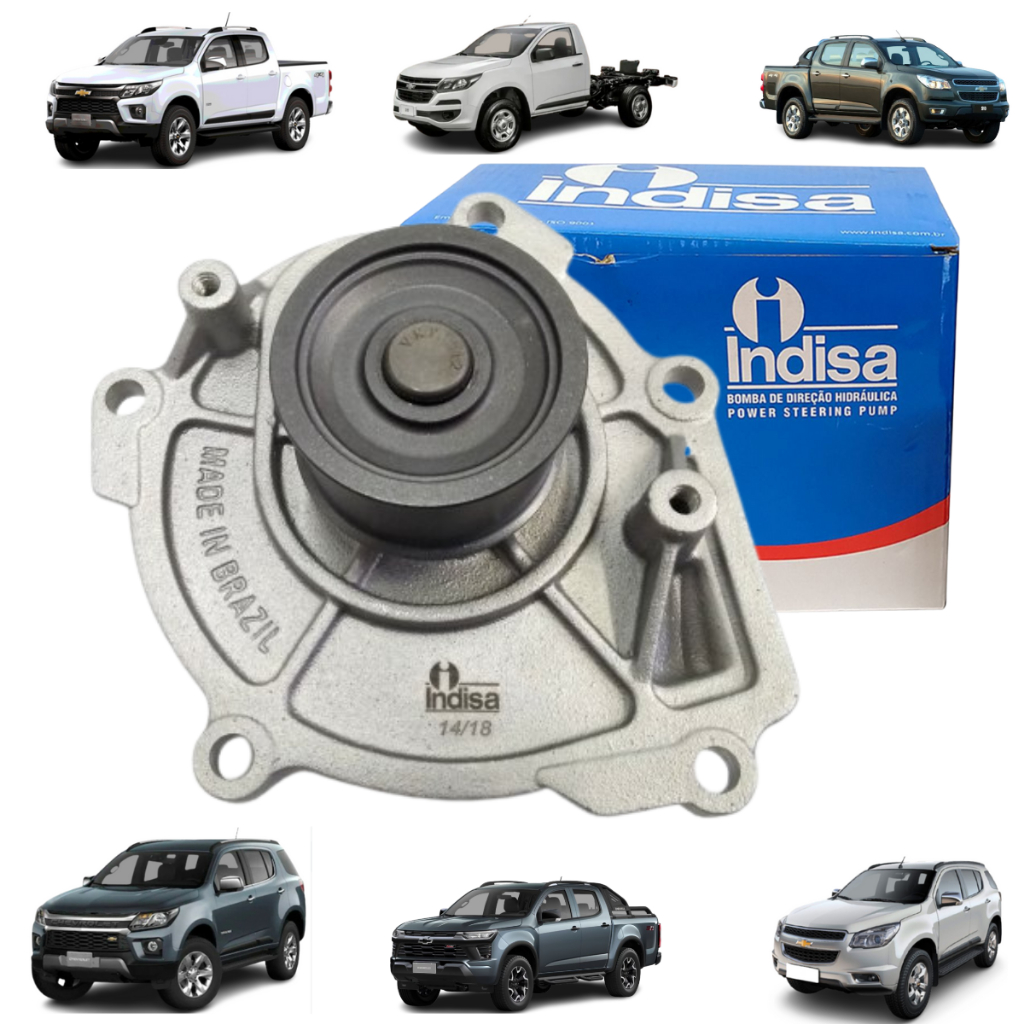 Bomba D´Água Para Veículos GM Chevrolet: S10 2.8 Duramax S10 2.8 Turbo CTDI e Trailblazer 2.8 16V Duramax XLD28 e TraiB