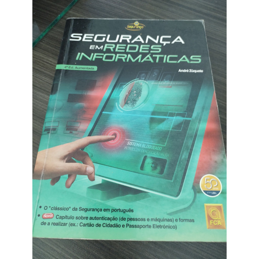 Livro Segurança Em Redes Informaticas Andre Zuquete
