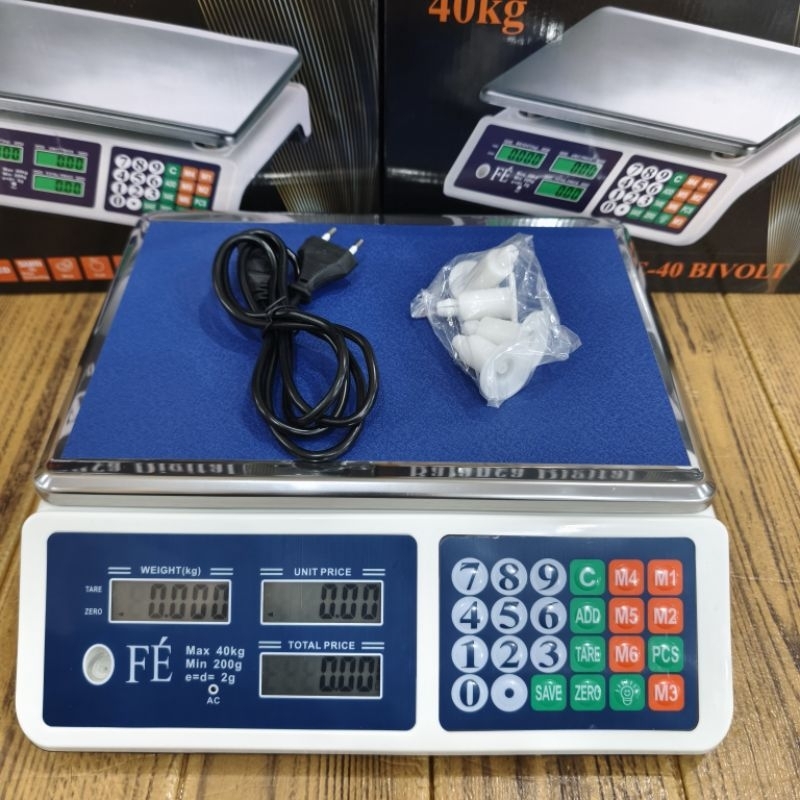 Balança Digital Elétrica 40kilos 110v/220v Bivolt Top