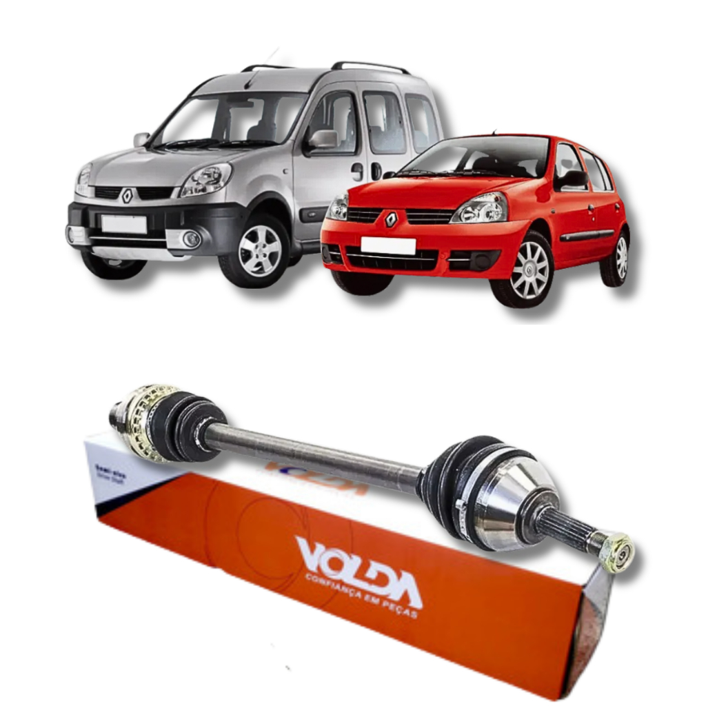 Semi Eixo Para Renault Kangoo / Clio 1.0 - 1.6 2000 Até 2006