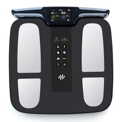 Balança Bioimpedância Corporal Bio Ultra Eletrodo 55 Análises Relaxshop Bluetooth e Wifi