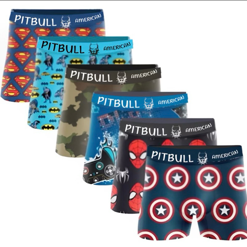 Kit com 10 Cuecas Boxer Infantil Estampado com Personagens em Microfibra Premium  mais conforto para nossas crianças.