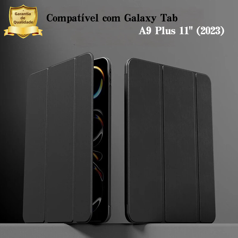 Capa  Trifold  Compatível com Tablet  A9 Plus (11 polegadas) com Suporte para caneta em Oferta na Shopee