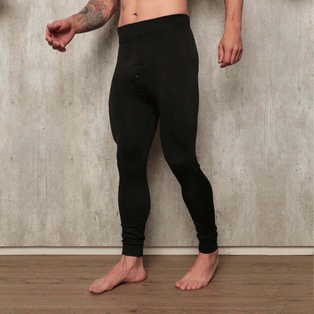 Calça Térmica Masculina Flanelada Peluciada Forrada Proteção