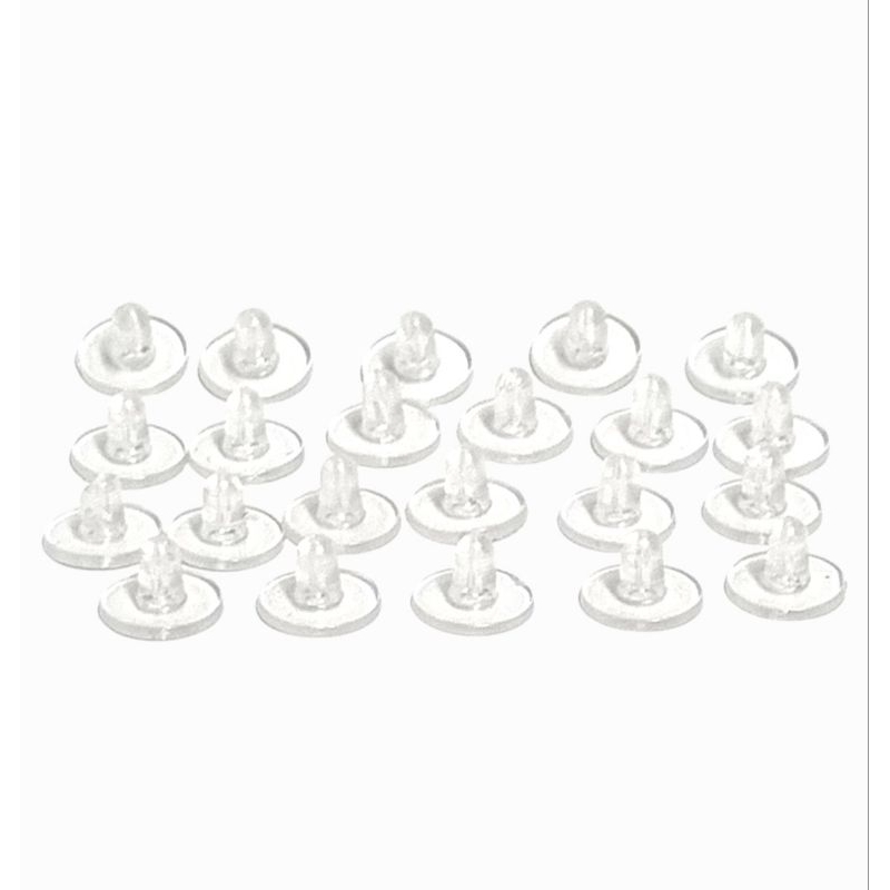 Tarracha de Silicone para Brinco,100 Unidades/Brinco, Tarraxa, Sutiã de Orelha em Oferta na Shopee