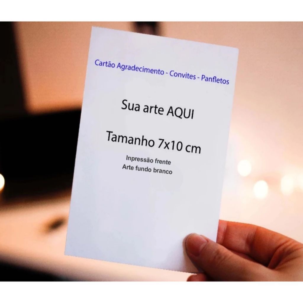 Tags 300 Cartões Personalizados (Sua Arte) agradecimento, aniversários  Agradecimento ao cliente em Oferta na Shopee