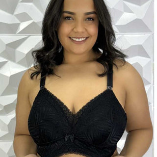 Sutiã Amamentação Plus Size com Bojo Soft e Alça Reforçada – Conforto Sem Aro em Oferta na Shopee