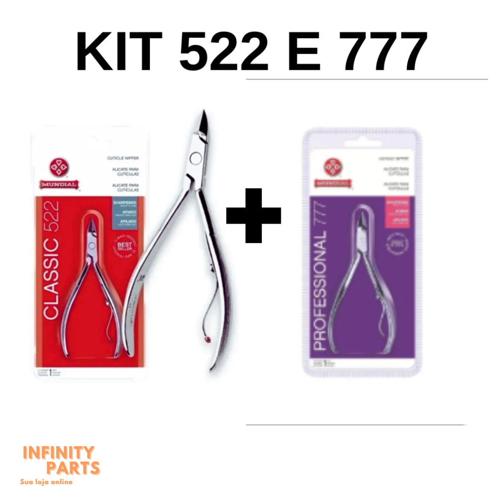 Kit C/2 Peças Sendo 1 Alicate Mundial 777 e 1 522 Profissional