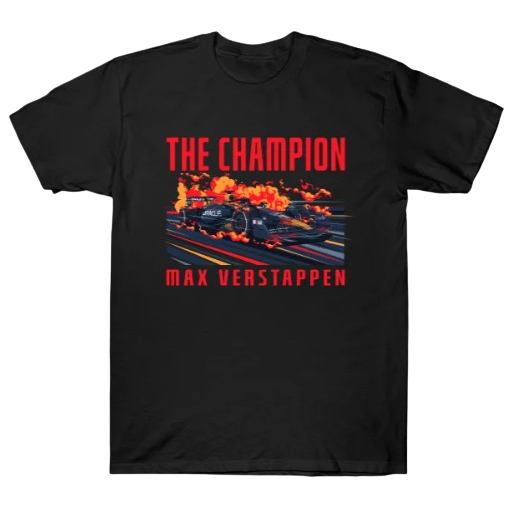 Camiseta The Champion Max Verstappen  Adulto/Infantil Lançamento Camiseta Em Algodao