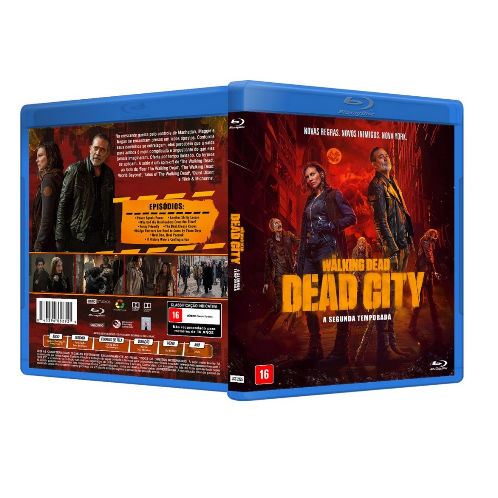 Blu-ray: The Walking Dead - Dead City T02 DUB/LEG [PERSONALIZADO]