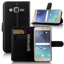 Capa Carteira Samsung Galaxy J3 J300 em Couro com Fecho Magnetico e Porta Cartão Capinha Case *