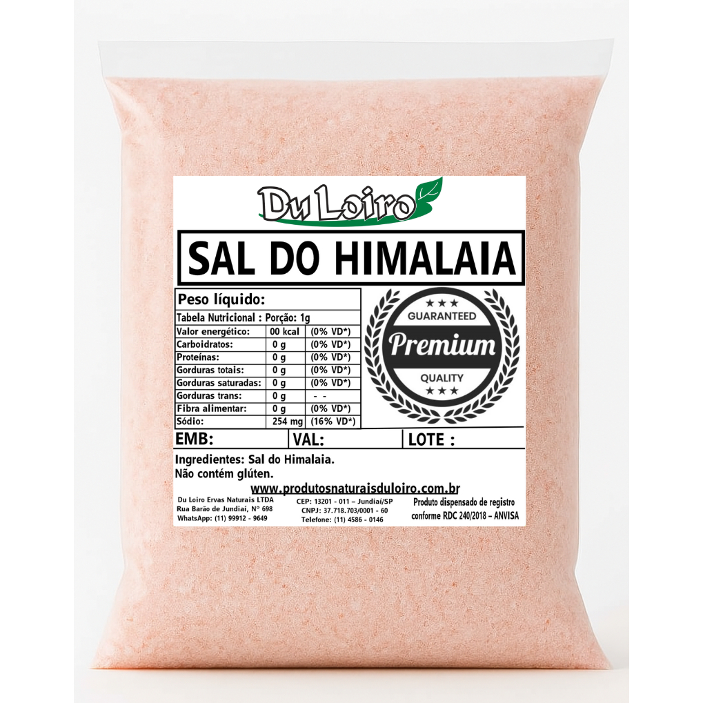 Sal Rosa do Himalaia Fino 3kg