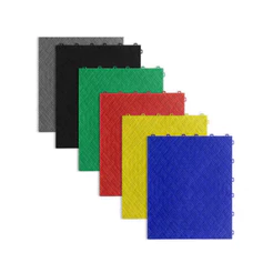 Kit 80 Piso Modular Automotivo Xadrez 30x30 (Soaplast)