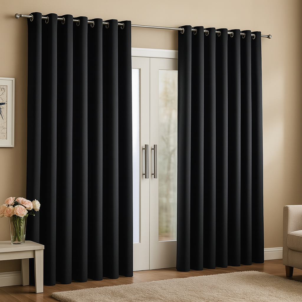 Cortina Para Sala Ou Quarto Grande 3,00x2,50 metros Ideal Sala Quarto Escritório Porta Envio Rápido