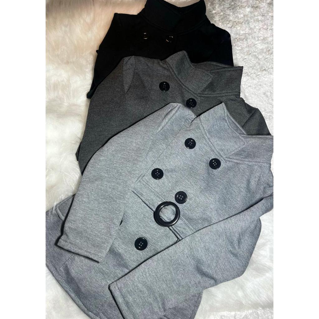 Sobretudo infantil Elegância e aconchego para os dias frios flanelado