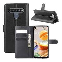 Capa Carteira LG K61 LMQ630BAW em Couro com Fecho Magnetico e Porta Cartão Capinha Case * em Oferta na Shopee