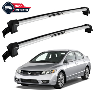 Rack Teto Alumínio Honda Civic 2007 a 2011 – Marca Prime Original em Oferta na Shopee