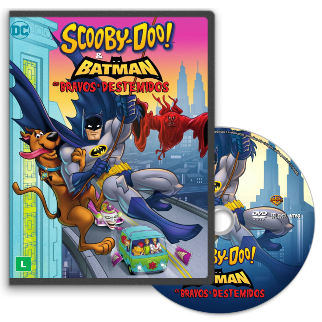 DVD - Scooby-Doo & Batman: Os Bravos e Destemidos (2018)