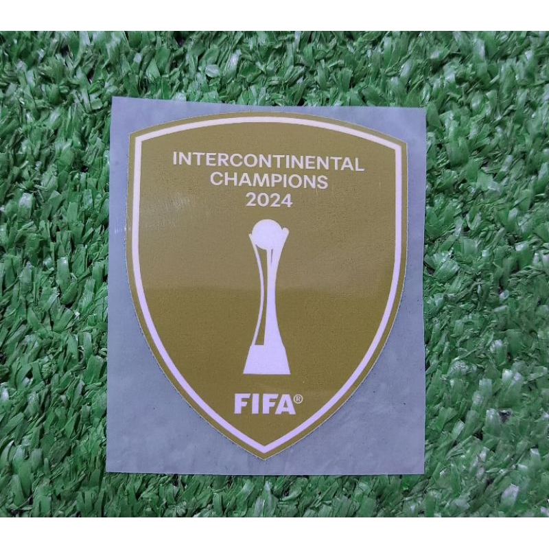 Patch Intercontinental Champions 2024 Real Madrid