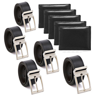 Kit 7 Cintos Social Masculino + 7 Carteiras unissex revenda super oferta em Oferta na Shopee