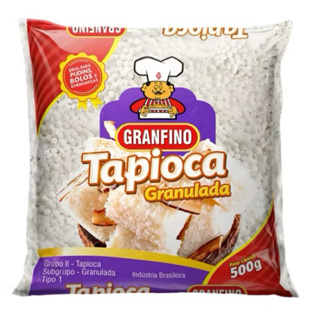 Tapioca Granulada Granfino - Pacote 500g Envio Rápido em Oferta na Shopee