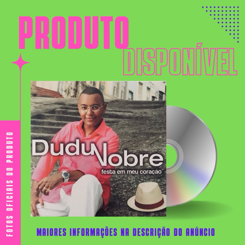 CD DUDU NOBRE - FESTA EM MEU CORAÇÃO