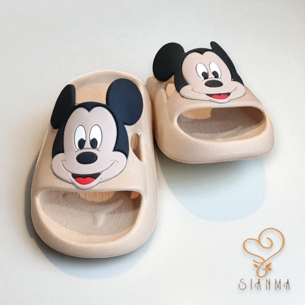 Chinelo Nuvem Infantil Masculino Antiderrapante Confortável Leve Macio Mickey Minnie em Oferta na Shopee