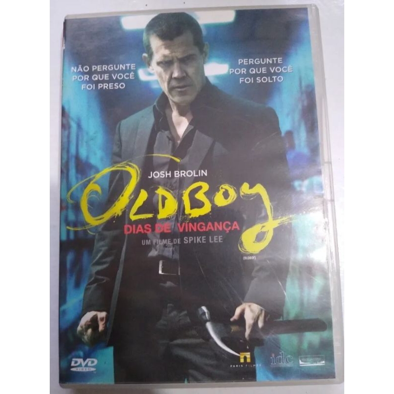 Dvd Oldboy Dias De Vingança Josh Brolin Spike Lee Original