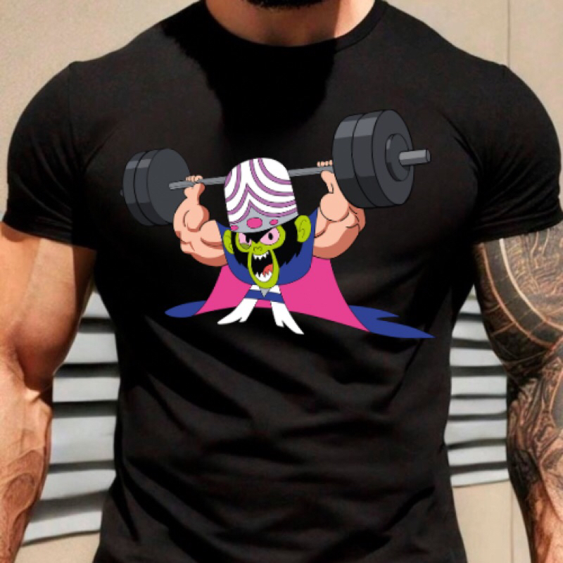 Camiseta camisa Macaco unissex Gym fitness Academia treino malhação meninas super poderosas blogueira streetwaer