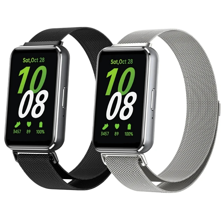Pulseira Magnética de Aço Milanês para Galaxy Fit 3
