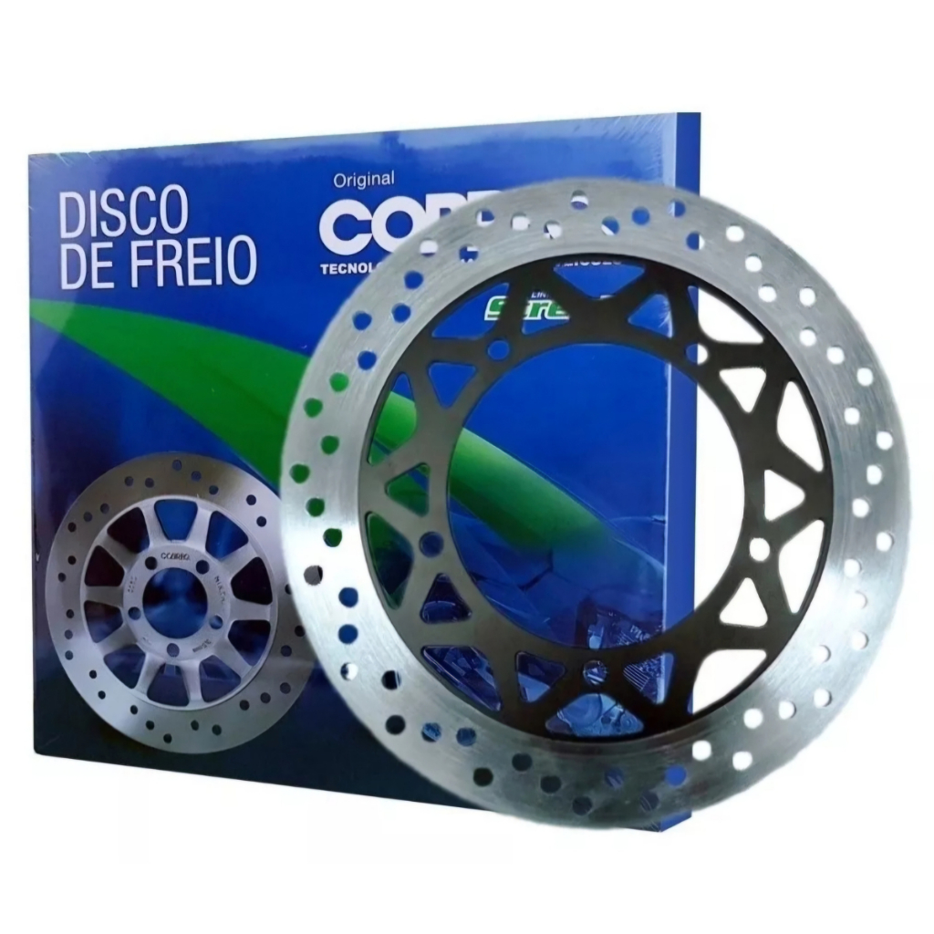 Disco Freio Dianteiro YBR 125 FACTOR E ED K 2009 2010 2011 2012 2013 2014 2015 Roda Frente Cobreq