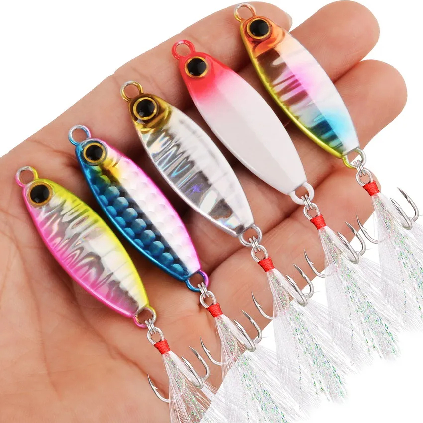 ISCA ARTIFICIAL 10GR SLOW JIG/ MICRO JIG JUMPING/ JIG METAL - MODELO SARDINHA/ SARDELE - 01 UNIDADE