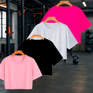 CROPPED DRY FIT LISA (ACADEMIA E SPORT) em Oferta na Shopee