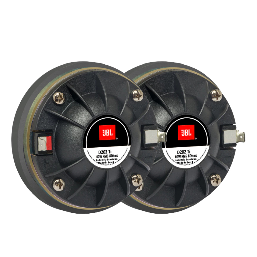 Kit 2 Driver Jbl Selenium D202 Ti Titânio 60w Rms 8 Ohms em Oferta na Shopee
