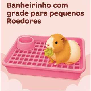 MINI BANHEIRINHO PARA PEQUENOS ROEDORES HAMSTER PORQUINHO DA ÍNDIA COLORIDO ENVIO IMEDIATO PROMOÇÃO em Oferta na Shopee