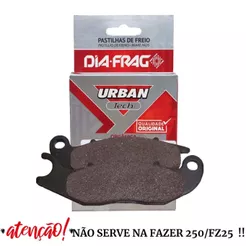Pastilha de Freio Dianteira Crosser 150 Abs / Lander 250 / Pcx 150 Abs / Pcx 160 / Adv 150 / Adv 160 Diafrag
