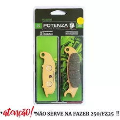 Pastilha de Freio Dianteira Xre 300 Sahara / Nxr 160 Bros Abs 2025-2026 / Xre 190 Abs 2025-2026 / Pcx 150 Abs Potenza