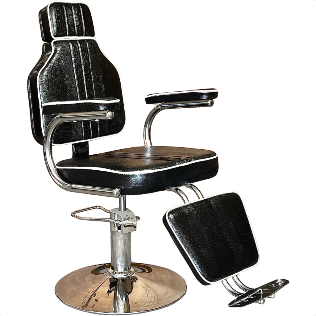 Cadeira De Barbeiro Reclinavel Cabeleleiro Barbearia Salão De Beleza Hidráulica barbearia. em Oferta na Shopee