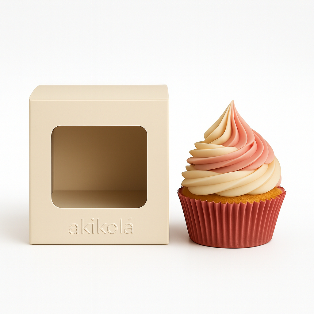 100 Caixa de presente para mini bolo e vela aromática 8x8x8cm - Embalagem Branca - ref12 em Oferta na Shopee