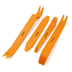 Kit 4 Espátulas Nylon Para Remoção Painel e Forro De Porta Automotivo