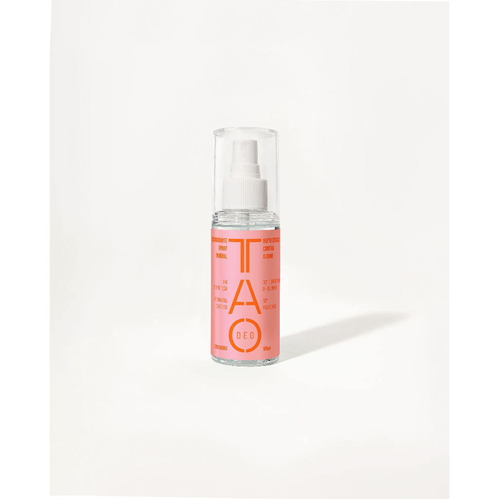 Desodorante Natural Spray 100ml Tao Deo Sem Cheiro Vegano e Hipoalergênico Proteção 24h em Oferta na Shopee