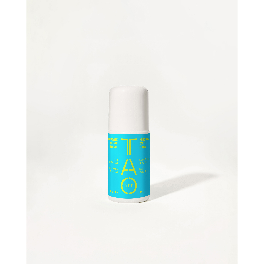 Desodorante Natural Roll-on 60ml Tao Deo Sem Cheiro Vegano Hipoalergênico Proteção 24h