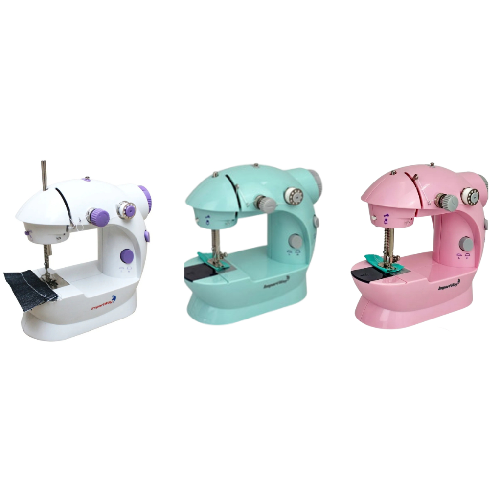 Mini Máquinas e acessorios de Costura Portáteis Trabalhos do Dia a Dia em Oferta na Shopee