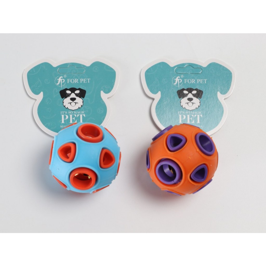 Brinquedo Para Pet Cão Pequeno Ou Gato | Bola Com Sino Interno