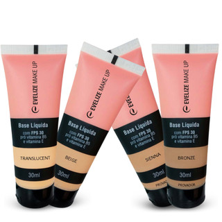 Base Liquida com FPS 30 - Evelize