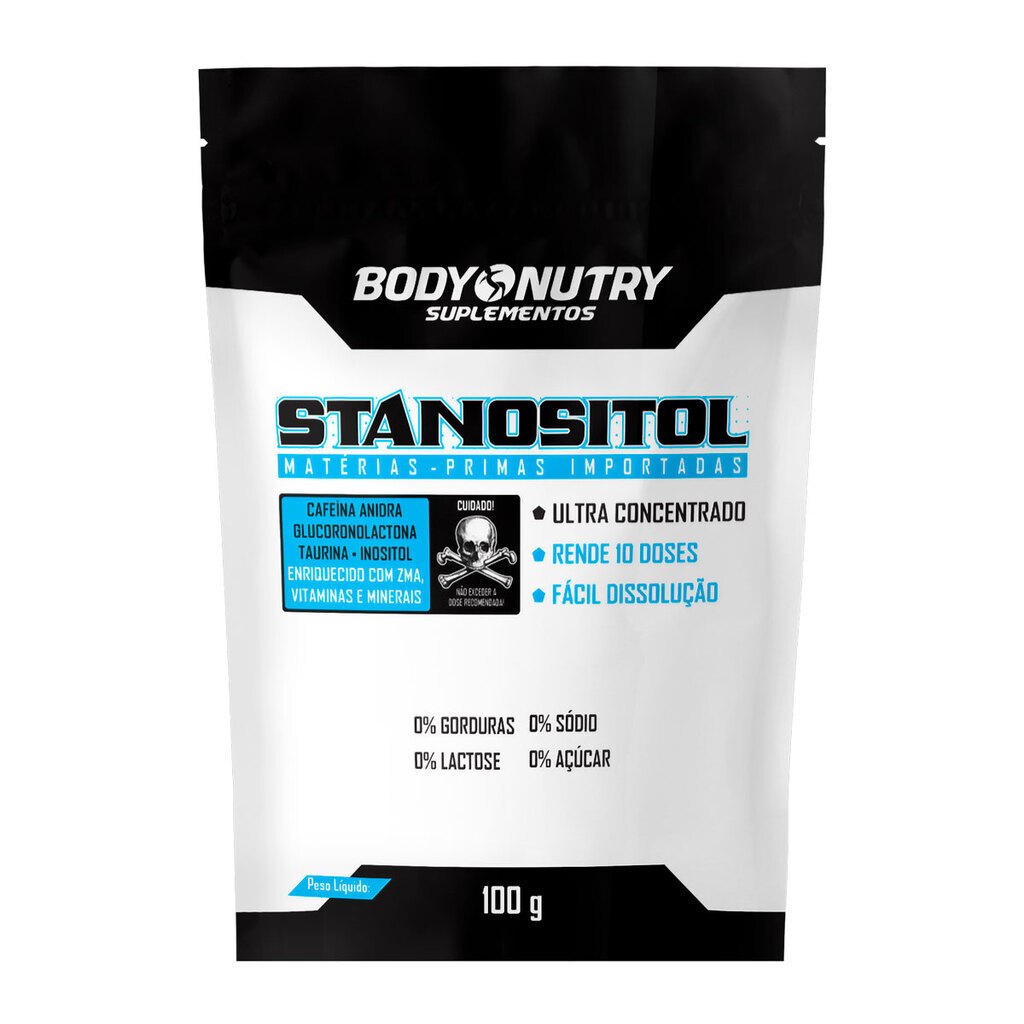 Stanositol, 100g - Body Nutry (Pré-Treino com Matérias Primas Importadas) em Oferta na Shopee