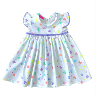 Vestido Bebê Menina Luxo Confortável Alta Qualidade Festa Infantil 100% Algodão - Mundo Nina em Oferta na Shopee
