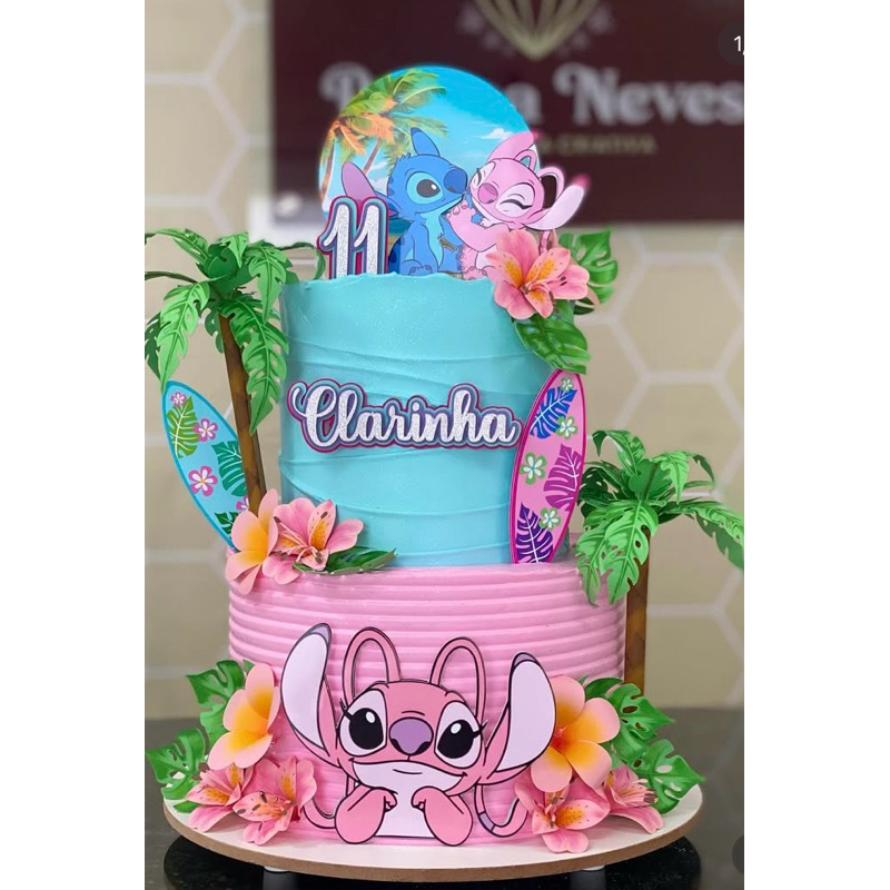 Bolo Stitch 2 Andares: Onde Comprar | BuscaProdutos